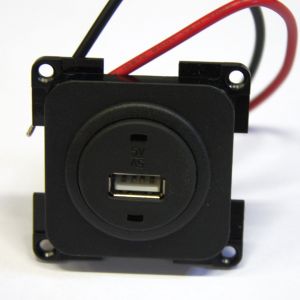 USB laddare 12V - Singel (x1)