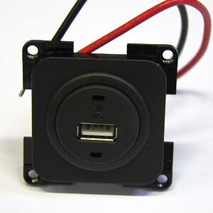 USB laddare 12V - Singel (x1)