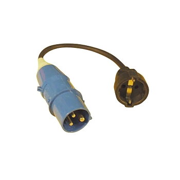 Adapter för gamla kablar till nytt uttag 230V