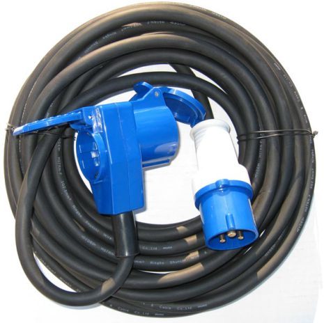 Connection cable CEE at both ends Angled - 10 meters