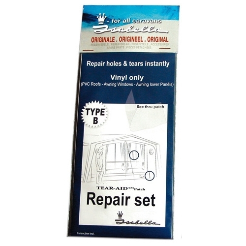 Reparationsset för vinyl/PVC.
