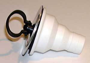 Avtappning rak 19mm kompl.