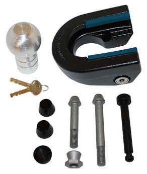 CombiLock anti-theft lock (Blue), W=66 mm
