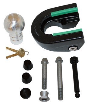 CombiLock anti-theft lock (Green), W=60 mm