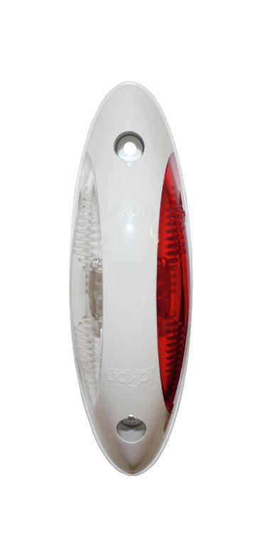 Breddmark. lykta Jokon LED - Vit