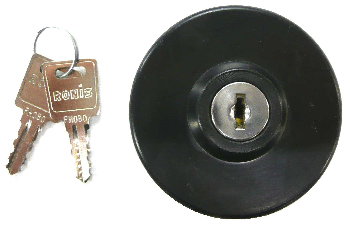 Water filler cap 2 Black