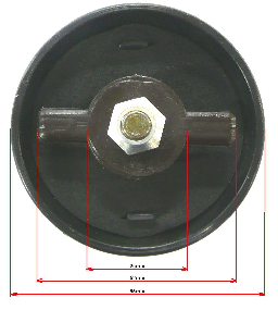 Water filler cap 2 Black - 2