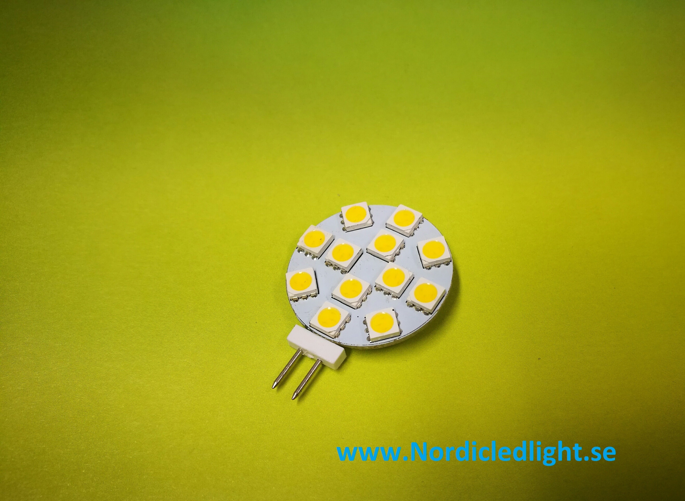 Led lamp 12led side pin