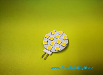 Led lamp 12led side pin