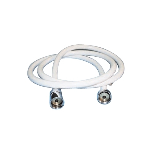 Shower hose with cone nut white 1.5M