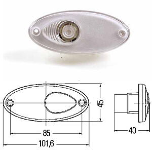 Position lamp 12v white