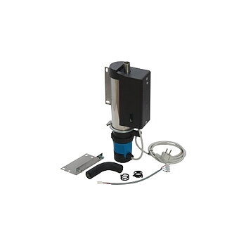 Elpatron med pump och termostat. 1050/2100w, Rostfri