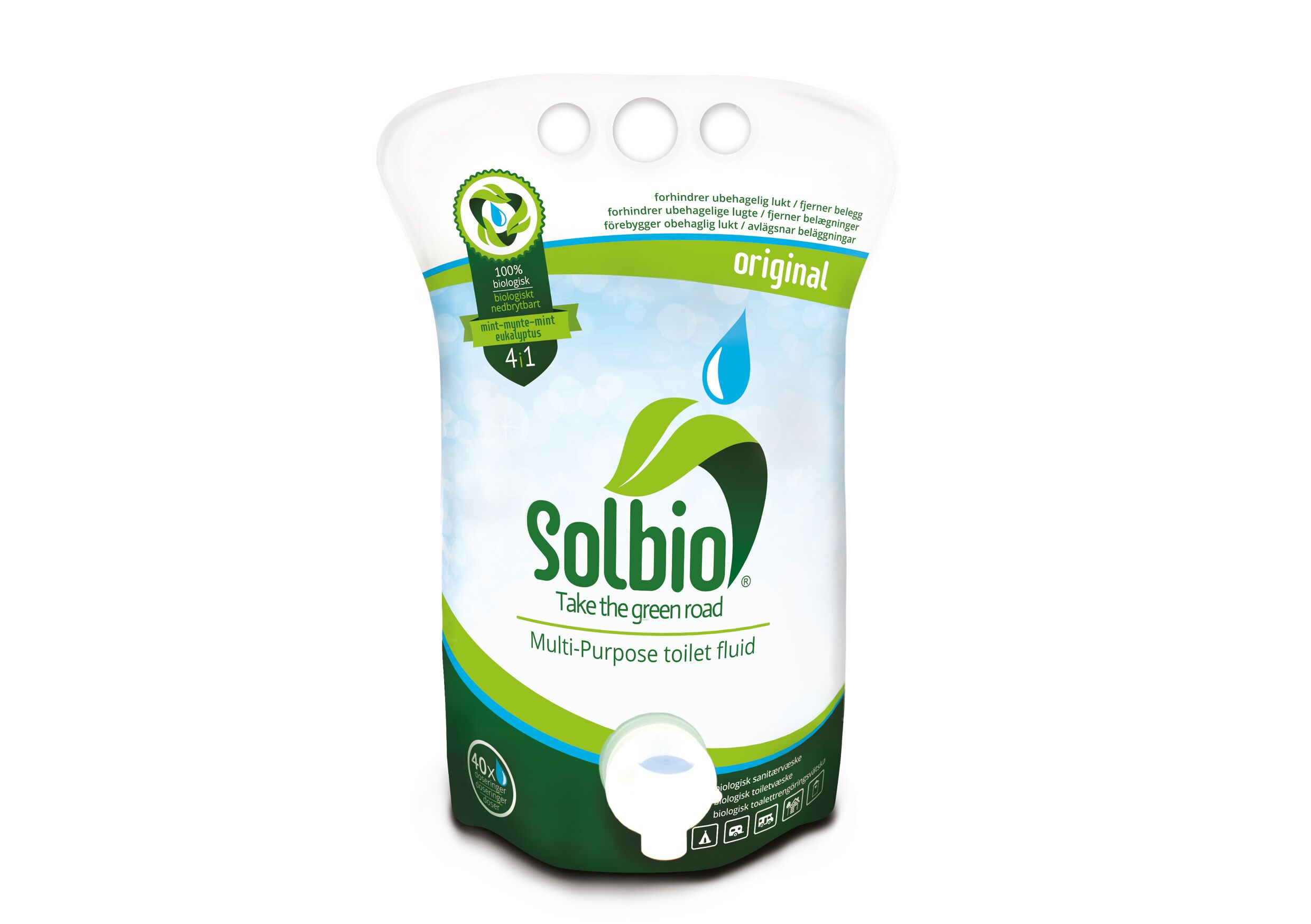Solbio 100% Organisk Sanitetsvätska 4 in 1