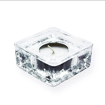 Quilt Candle Lantern Transparente