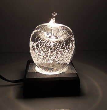 Clear Silver Manzana, Pequeño
