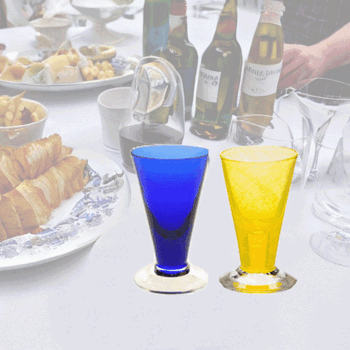 Piggelin Blue shotglass