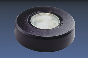 RW110 madera redonda, negra 11x3 cm