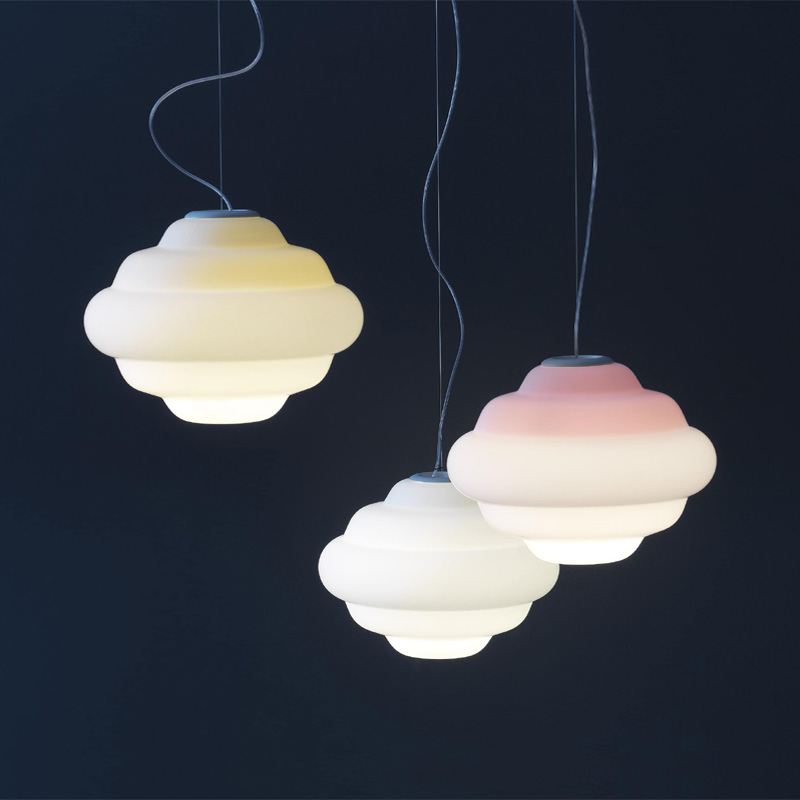 Cloud White taklampe - 3