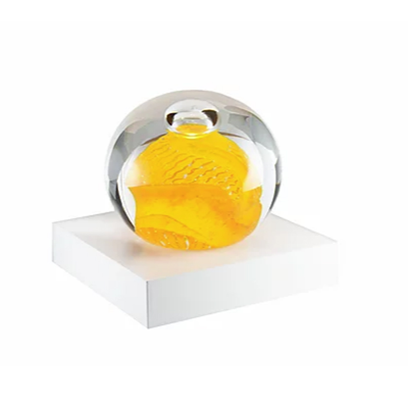 Planet Earth Yellow Terra IV Skulptur - 2