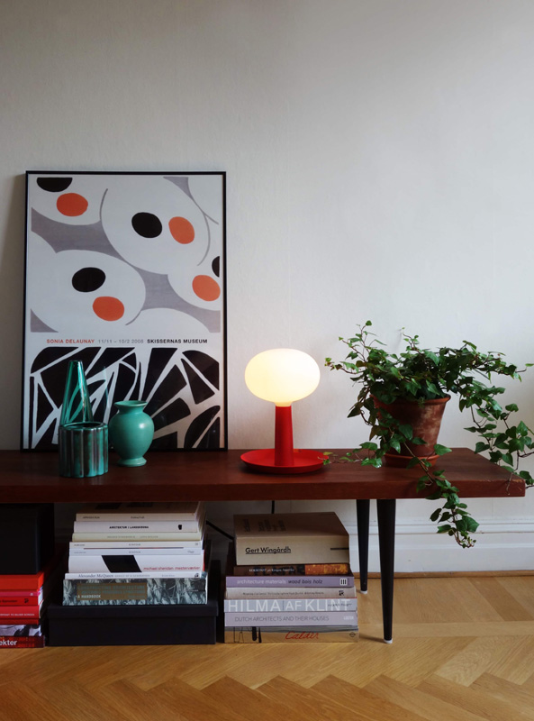 Tablettbordlampe rød - 3