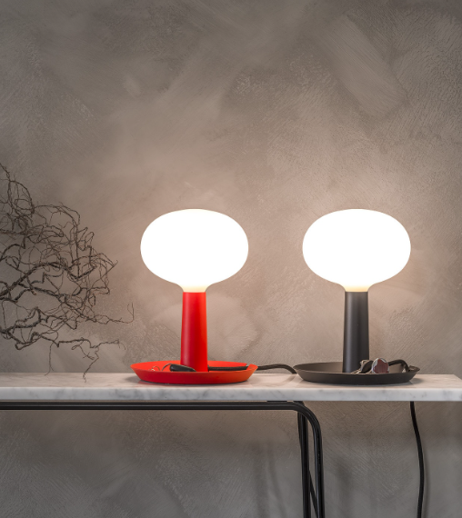 Tablettbordlampe rød - 5