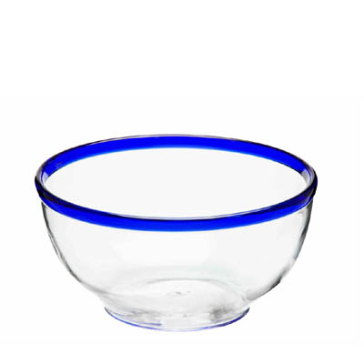Blue Edge salatskål, stor