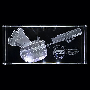 Bloque Rectangular Cristal 3D 20x15x10 cm Bloques de pie o acostados