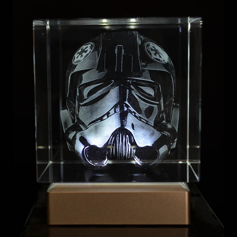 Cubo 3D 8x8x8 cm - 4
