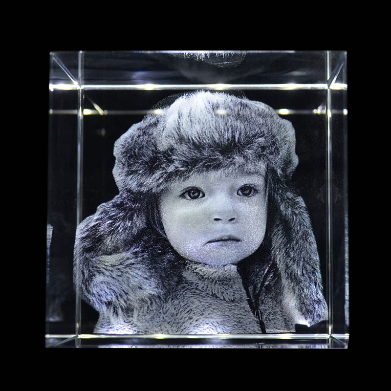 Cubo 3D 8x8x8 cm - 3
