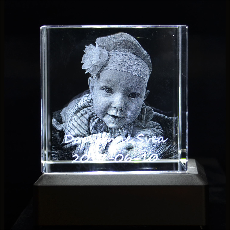 Cubo 3D 8x8x8 cm - 2
