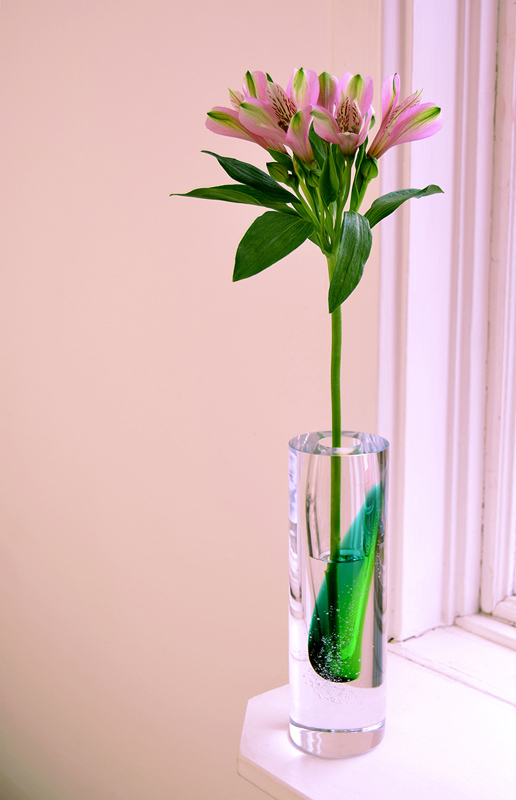 Siljan grøn vase - 2