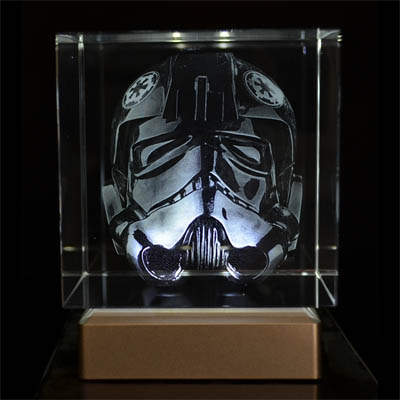 Cubo 3D 10x10x10 cm - 3