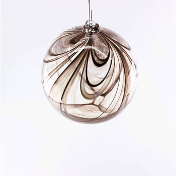 Storm Ball Grey Brown - Suspension de fenêtre décorative