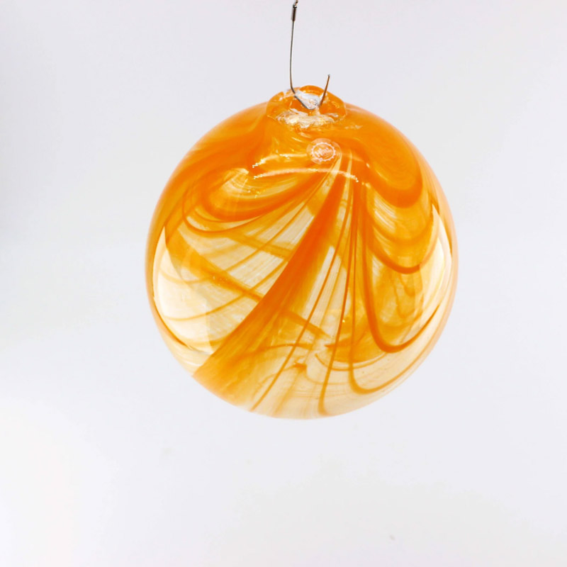 Storm Ball Orange - Suspension de fenêtre décorative
