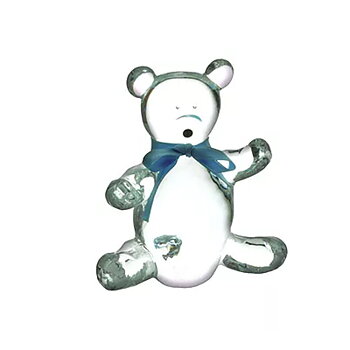 Teddy Blue Rosette 