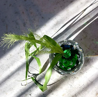 Kuglevase Grøn - 5