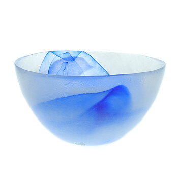 Delicious Bowl, Large Blue/white