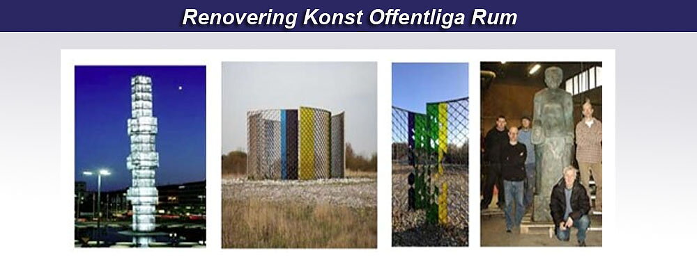 Renovering reparering konstverk