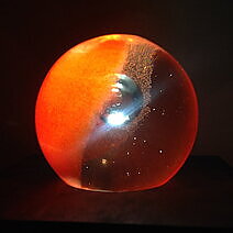 Sunset glob lamp  