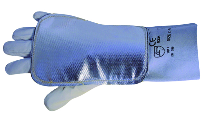 Hand protector, glassfibre