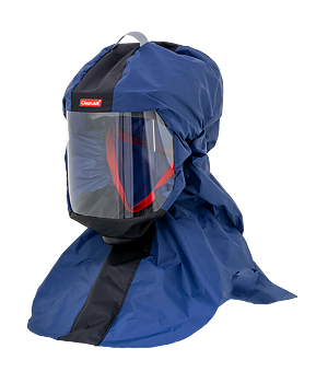 Protective hood CA-2 blue