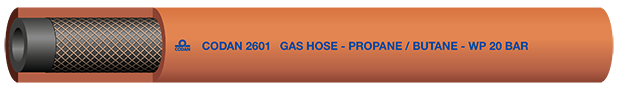GASOLSLANG 5,0 MM ORANGE