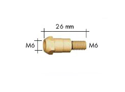Contact tip holder MB-24 etc.