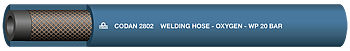 Welding hose 8mm blue OX