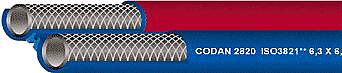 Twin welding hose 5mm AC/OX