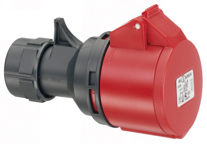 CEE coupling 400V 32A 432-6