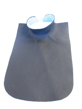 Welding bib leather