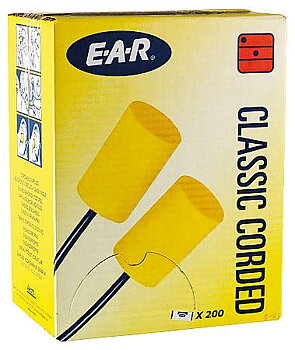 EAR Classic corded earplugs