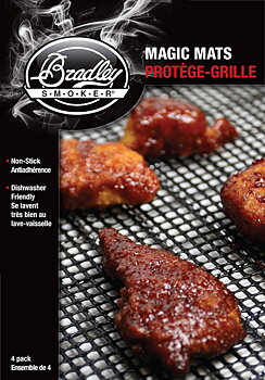 Bradley Smoker non-stick silikonmatta 4st