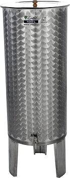 Rostfri tank på ben med 1 tappkran 12 L - 600 L